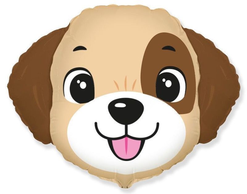29" Dog Head Foil Balloon
