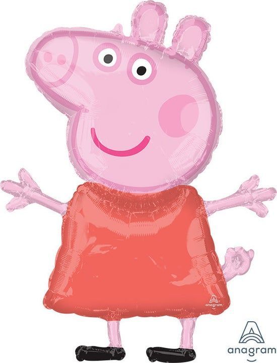 32" Peppa Pig Foil Balloon