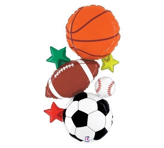 37" Multi Sports Stacker Balloon