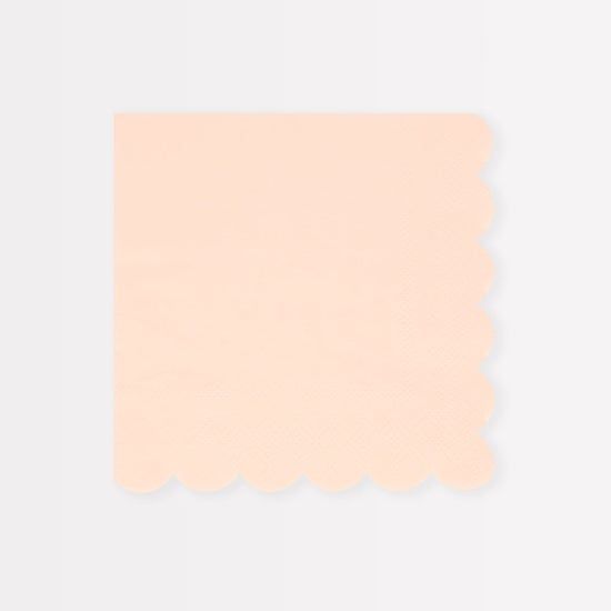 Ballet Slipper Pink Small Napkins