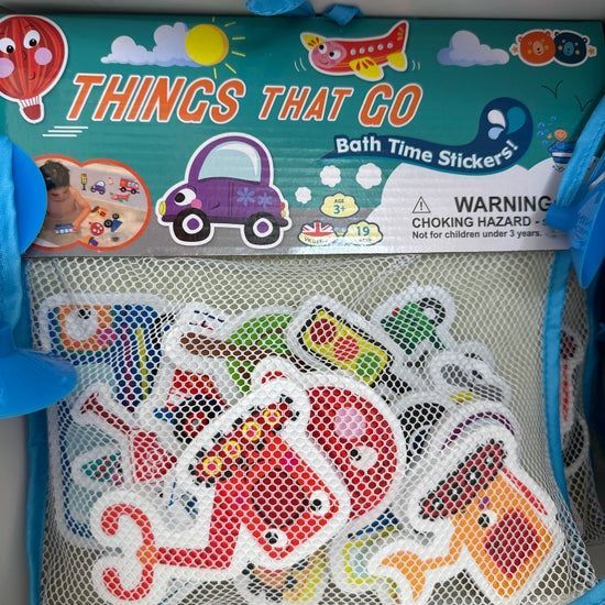 Bath Stickers- Things That Go
