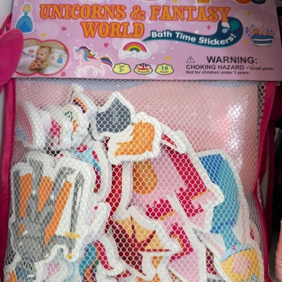 Bath Stickers- Unicorn Fantasy