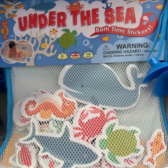 Bath Time Stickers- Under The Sea