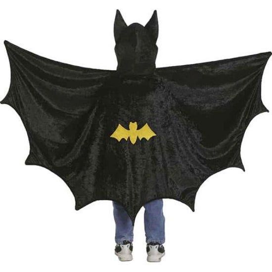 Bat Cape With Hood, Size 5-6