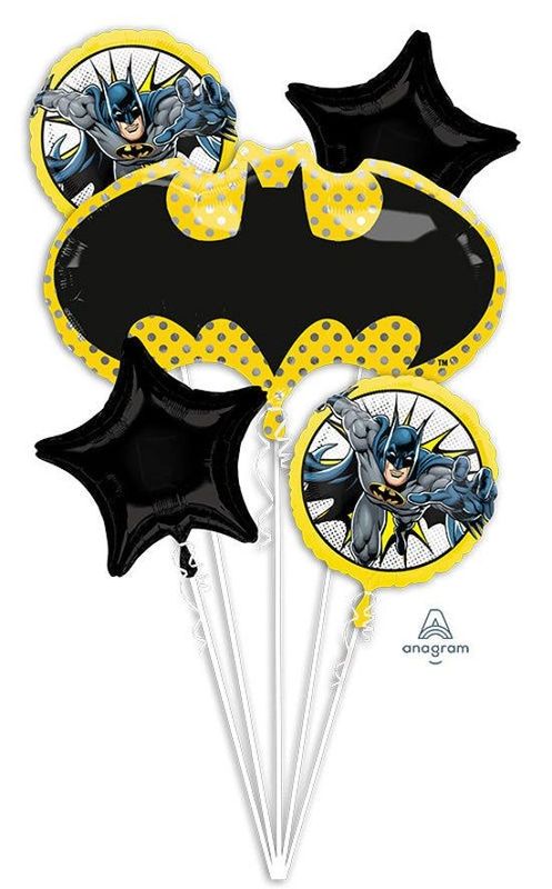 Batman Bouquet  Foil Balloon