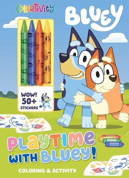 Bluey: Colortivity: Playtime with Bluey! by Delaney Foerster