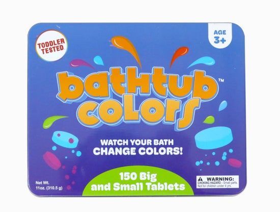 Bathtub Colors - 150 Bath Tablets
