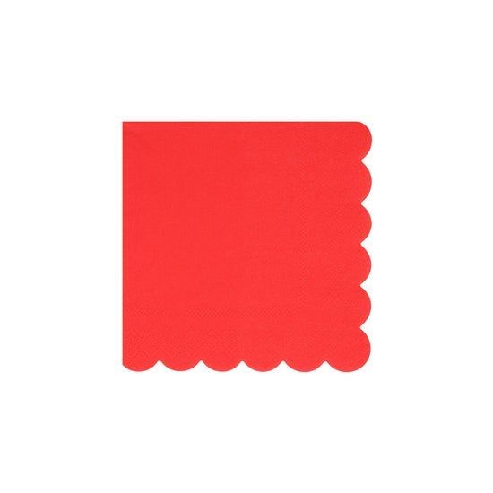 Berry Red Small Napkins