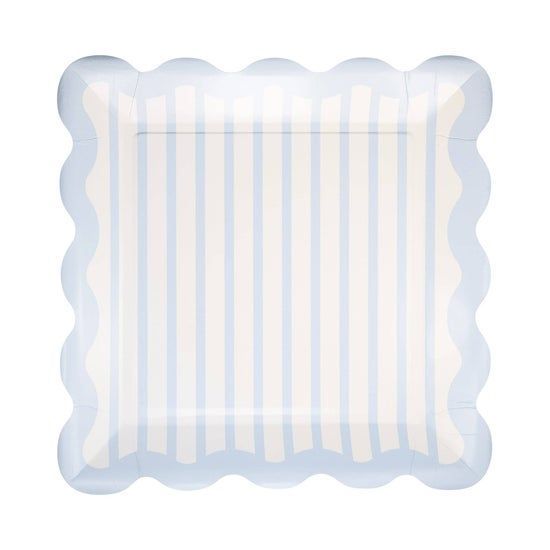 Blue Striped 10 Blue Striped 10" Plate