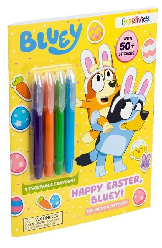 Bluey Colortivity: Happy Easter, Bluey! by Delaney Foerster