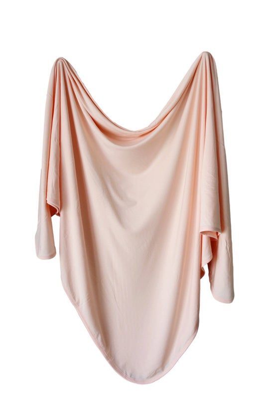 Blush Pink Bamboo Swaddle Blanket Blush Pink Bamboo Swaddle Blanket