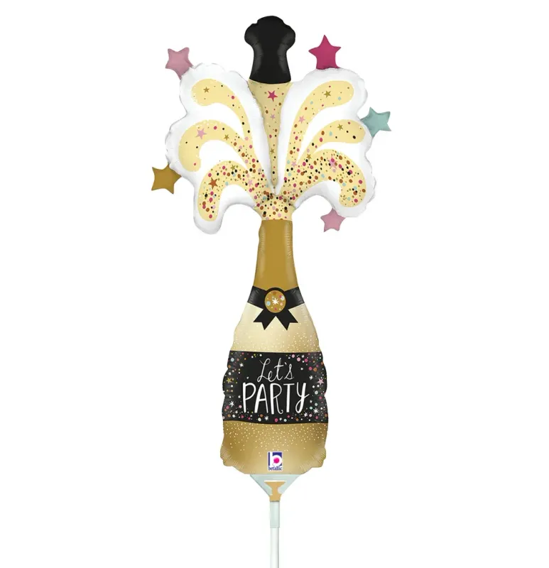 14 inch Betallic Mini Party Champagne