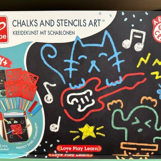 Chalks and Stencils Art