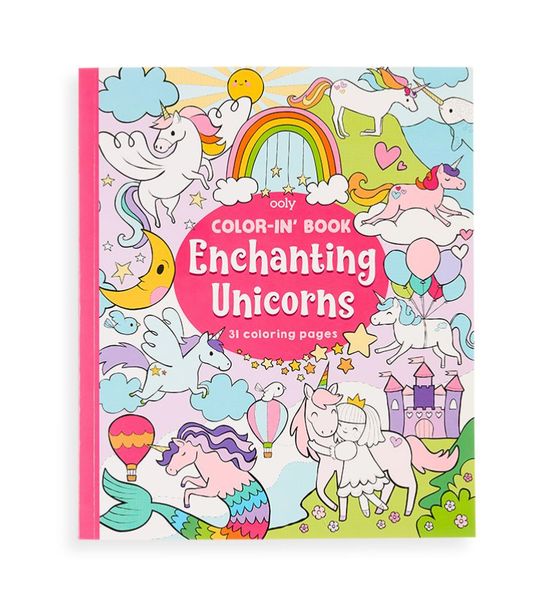 Color-in' Book: Enchanting Unicorns Color-in' Book: Enchanting Unicorns