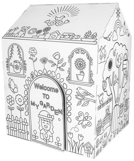 ColorJo ColorJo "Welcome to My Garden" Color your Own Playhouse