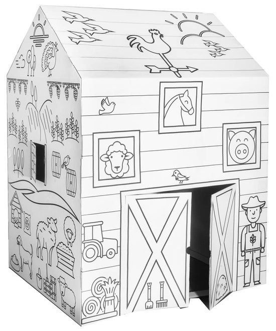 ColorJo ColorJo "Good Morning Barn" Color your Own Playhouse