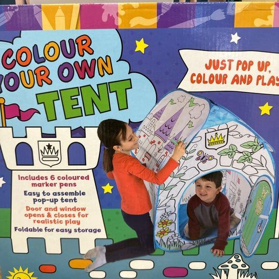 Color Your Own Tent