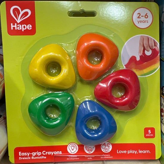 Easy-grip Crayons