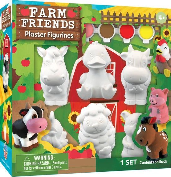 Farm Friends - Plaster Figurine Paint Set Farm Friends - Plaster Figurine Paint Set