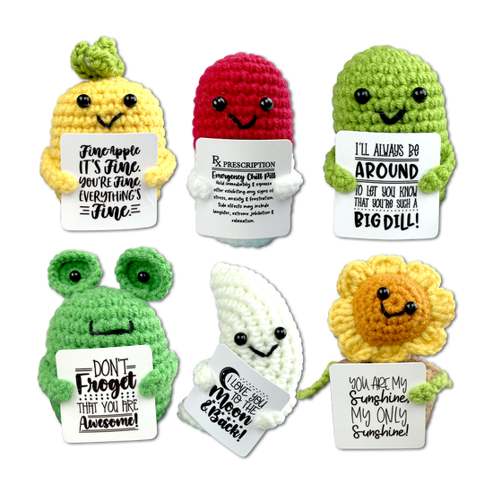 Emotional Support Crochet Plush Pals Emotional Support Crochet Plush Pals