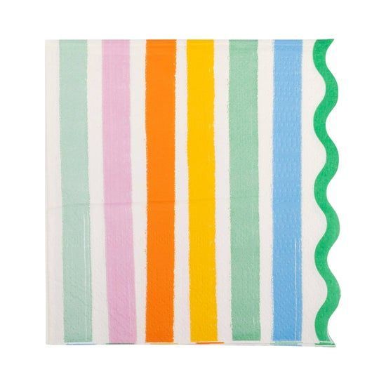 Fiesta Striped Cocktail Napkin Fiesta Striped Cocktail Napkin