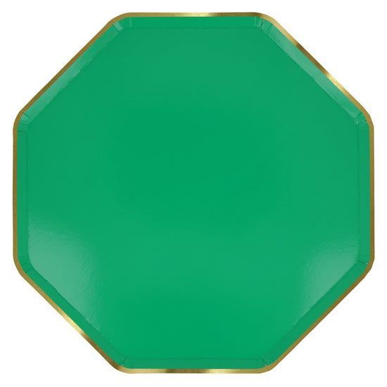 Fir Tree Green Dinner Plates