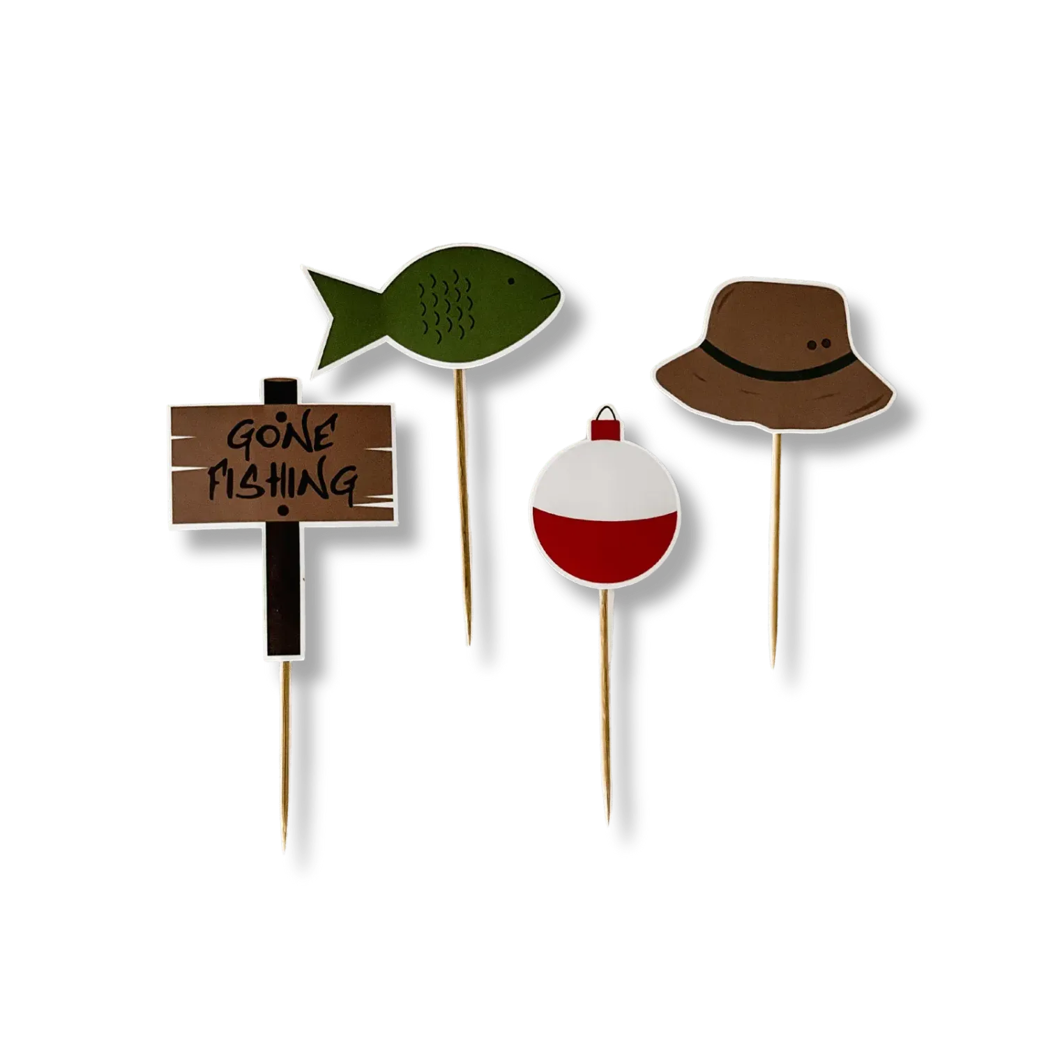 Fishing Cupcake Toppers