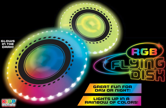Glow in the Dark Light-up Flying Disc