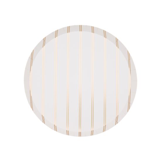 GOLD SIGNATURE STRIPE SMALL PLATES GOLD SIGNATURE STRIPE SMALL PLATES