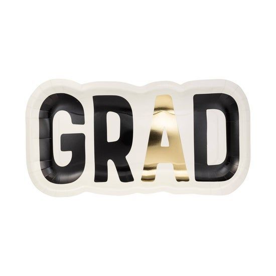 GRAD Shaped Paper Plate GRAD Shaped Paper Plate