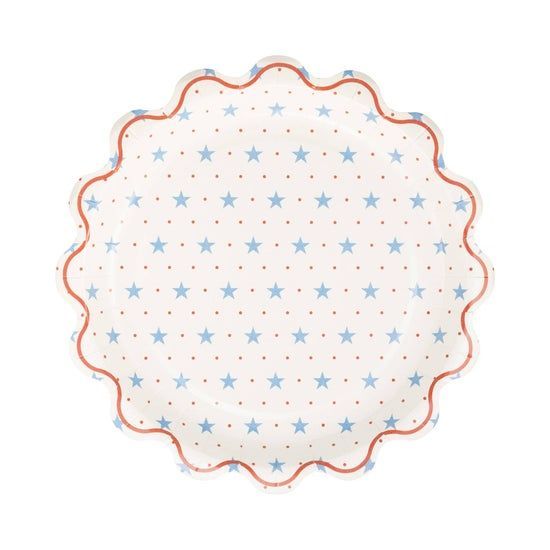 Hamptons Petite Stars 9 Hamptons Petite Stars 9" Paper Plate