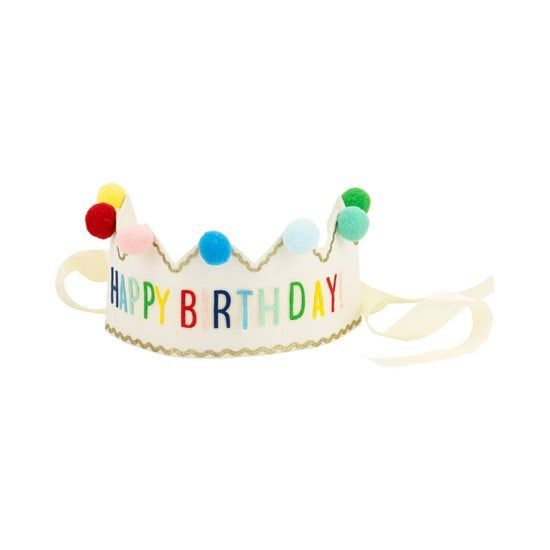 Happy Birthday Felt Crown Happy Birthday Felt Crown