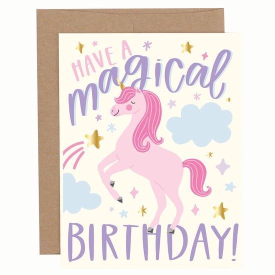 Have A Magical Birthday Greeting Card Have A Magical Birthday Greeting Card