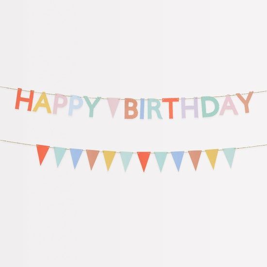 Happy Birthday Mini Matchbox Garlands