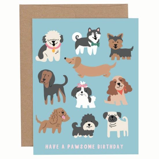 Have a Pawsome Birthday Greeting Card Have a Pawsome Birthday Greeting Card