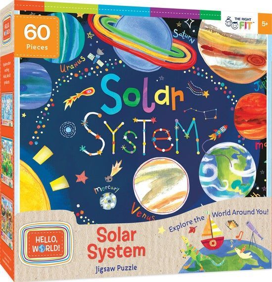 Hello, World! - Solar System 60 Piece Puzzle Hello, World! - Solar System 60 Piece Puzzle