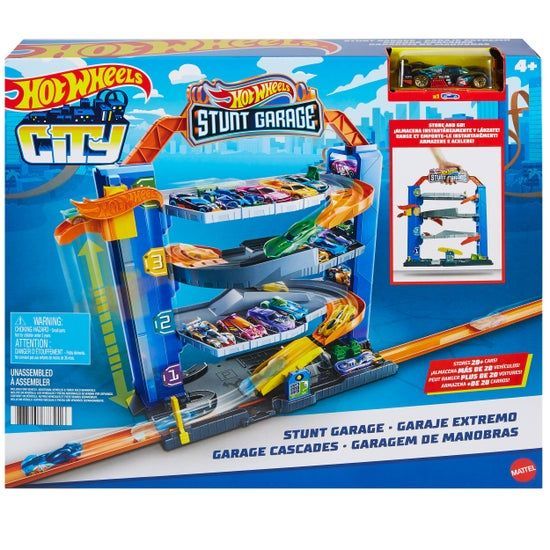 Hot Wheels City Stunt Garage Playset