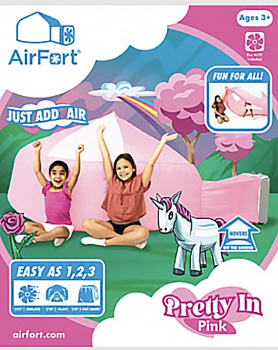 The Original AirFort- Pink/White