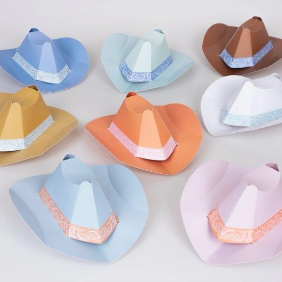 Western Mini Party Hats