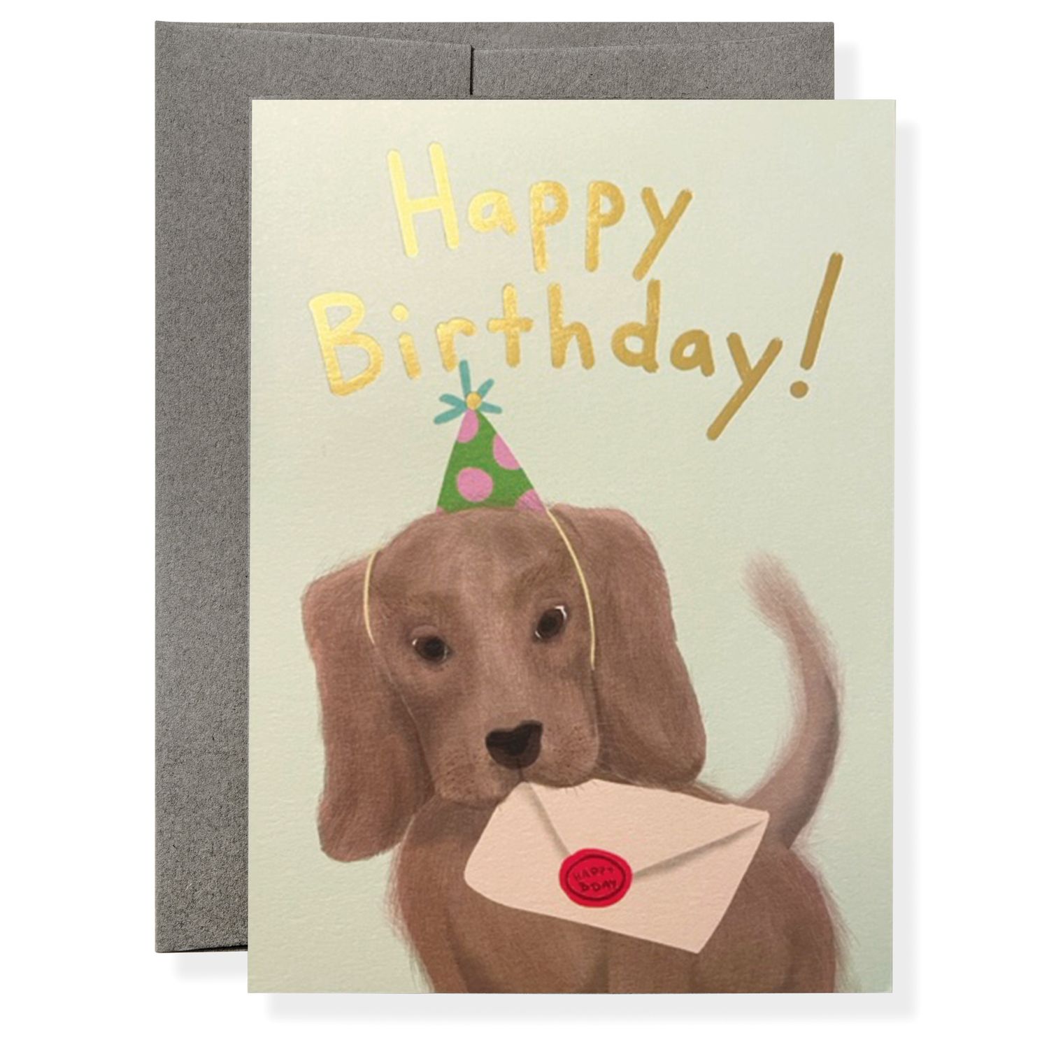 Dog Birthday Greeting Card Dog Birthday Greeting Card