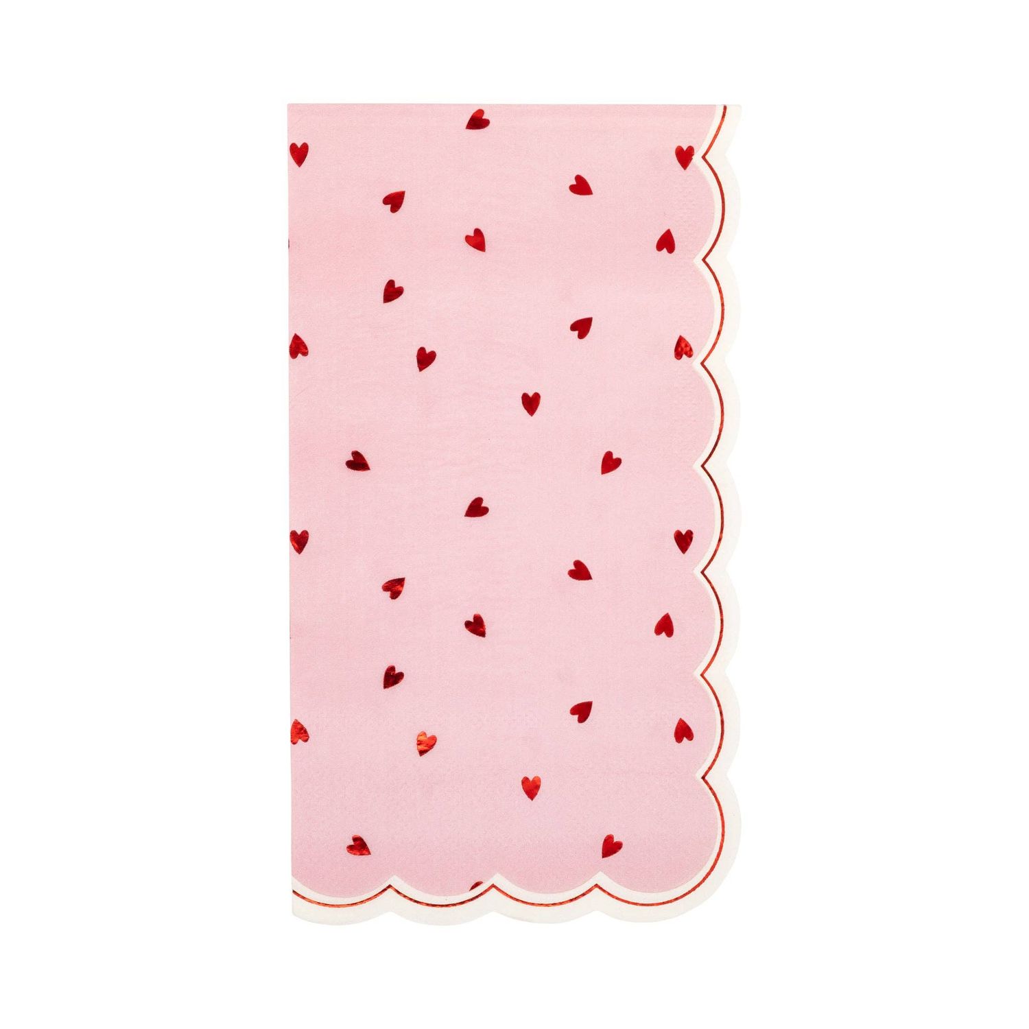 Scattered Hearts Dinner Napkin