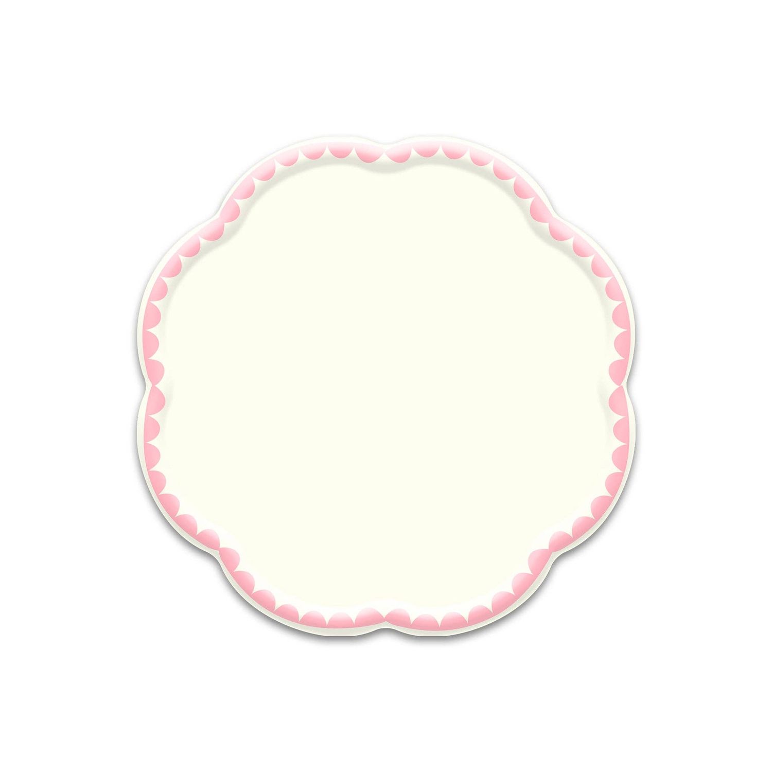 Pink Dessert 8" Plate