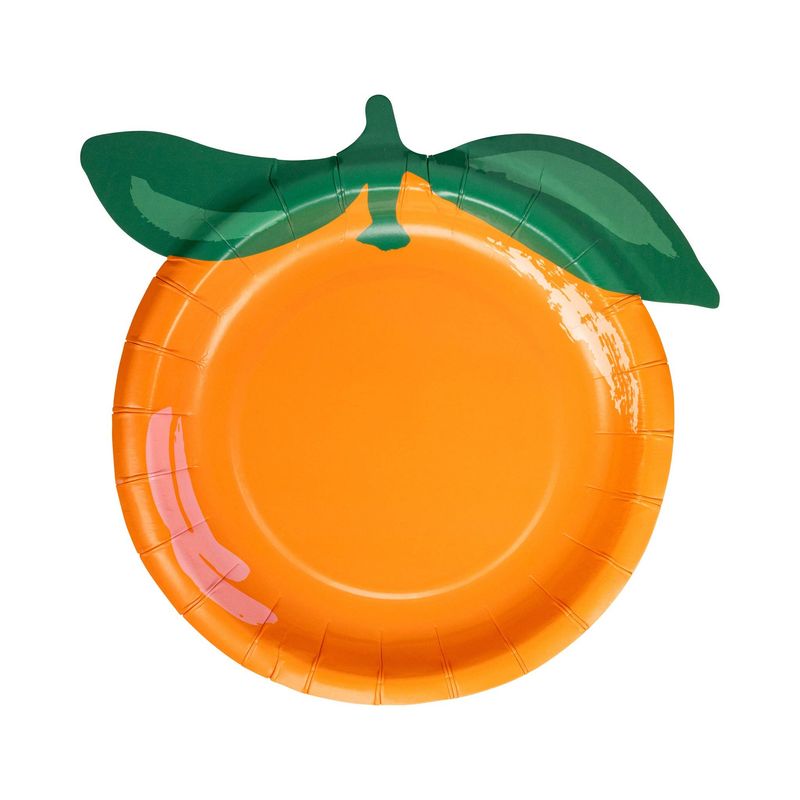 Orange Shaped Plate