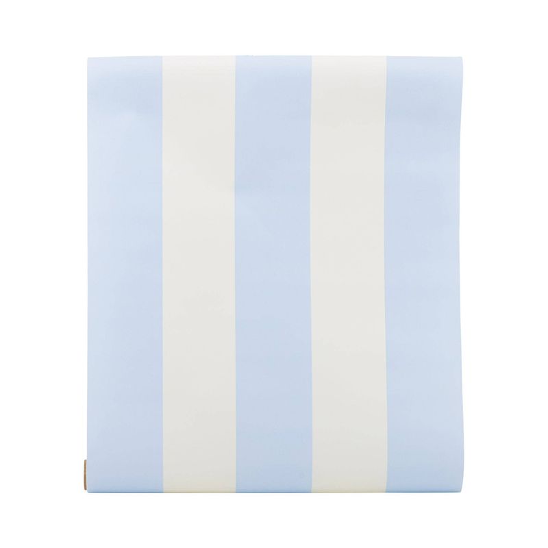 Blue Striped Table Runner