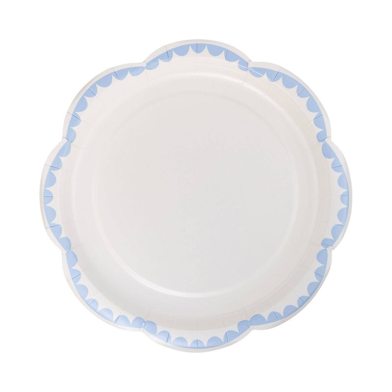 Blue Dessert 8" Plate