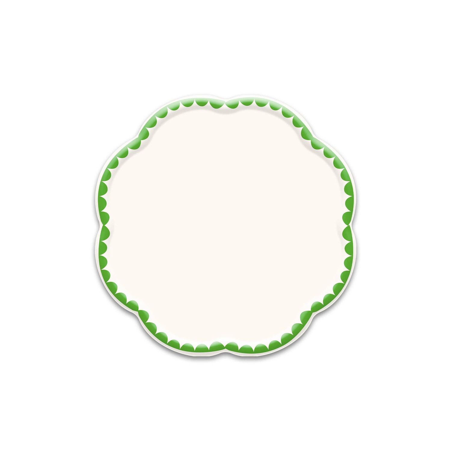 Green Dessert 8" Plate