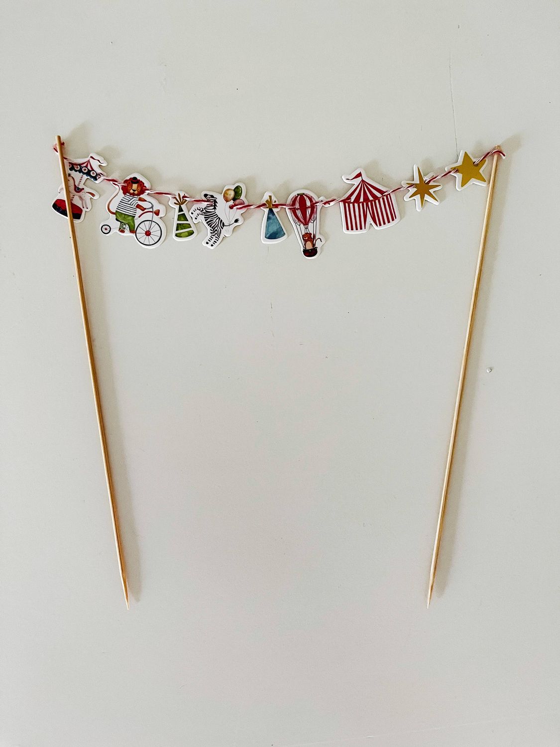 Carnival Cake Banner