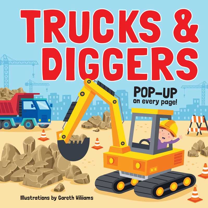 Trucks & Diggers: Pop-Up Book by