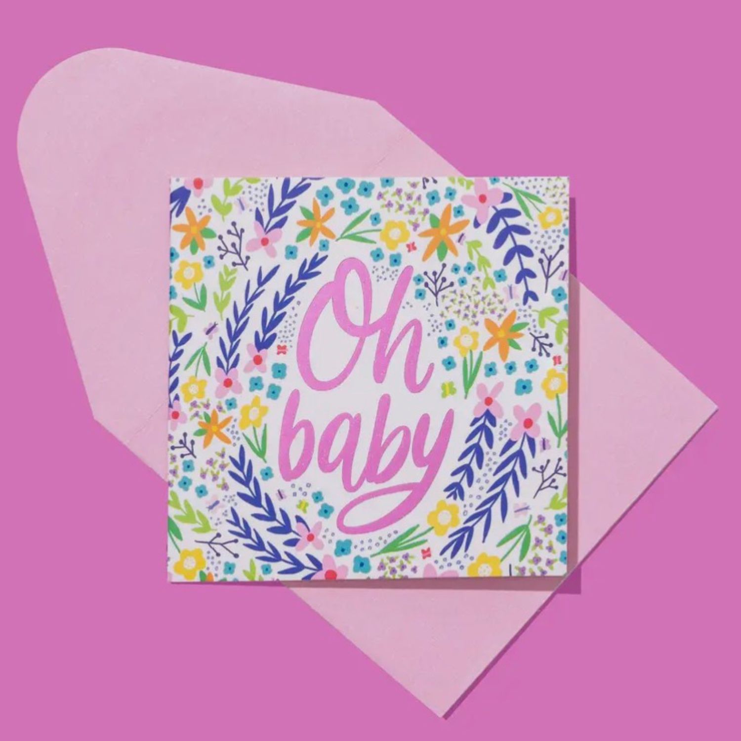 Oh Baby- Gift Card Enclosure