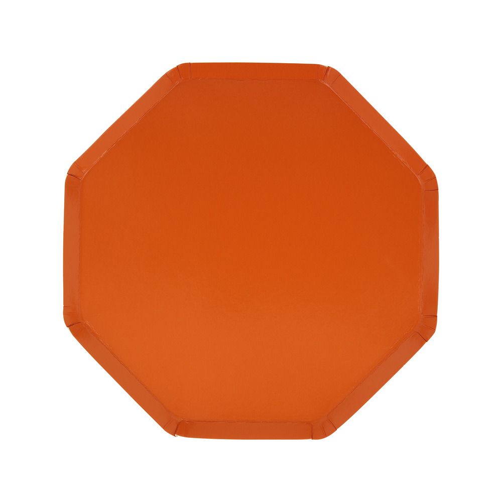 Pumpkin Orange Side Plates